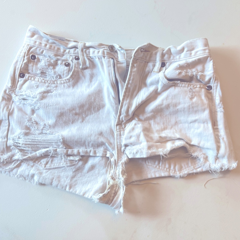 American Eagle distressed Jean shorts